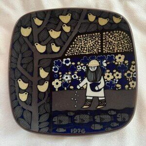 🔥 LOW START 🔥1976 Vintage Arabia Finland Kalevala Annual Raija Uosikkinen Plat